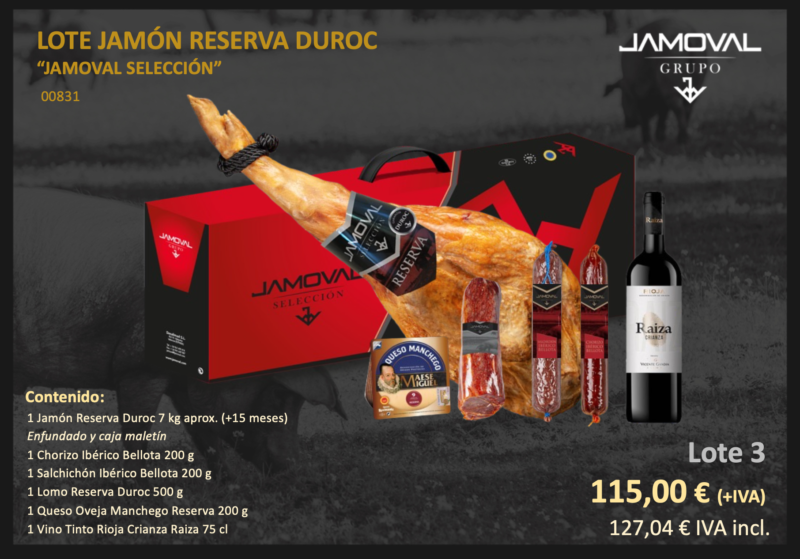 LOTES NAVIDAD "JAMOVAL" 2026